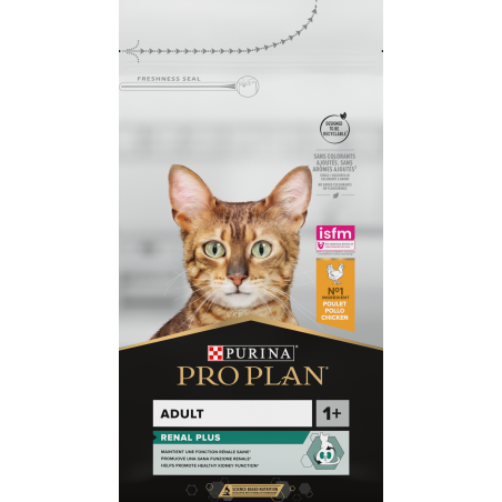 Adult Renal Plus - Riche en poulet et en riz 1,5kg - Pro Plan à 22,55 € - Purina - 12537546 - Pro Plan