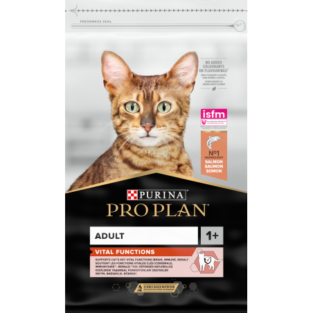 Adult Vital Functions - Riche en saumon et riz 10kg - Pro Plan 12539025 Purina 81,50 € Ornibird