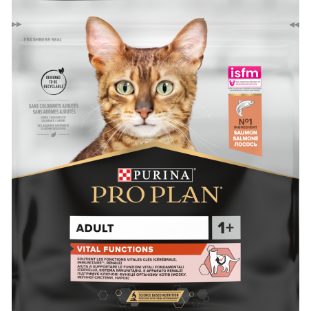 Adult Vital Functions - Riche en saumon et en riz 400gr - Pro Plan à 6,95 € - Purina - 12538631 - Pro Plan