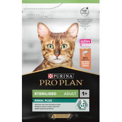 Adult Sterilised Renal Plus - Riche en saumon 3kg - Pro Plan à 38,15 € - Purina - 12369085 - Pro Plan