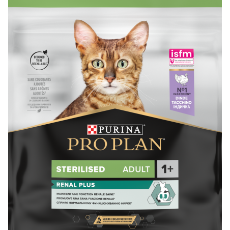 Adult Sterilised Renal Plus - Riche en dinde 400gr - Pro Plan 12519287 Purina 7,35 € Ornibird