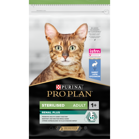 Adult Sterilised Renal Plus - Riche en lapin 10kg - Pro Plan 12524326 Purina 87,90 € Ornibird