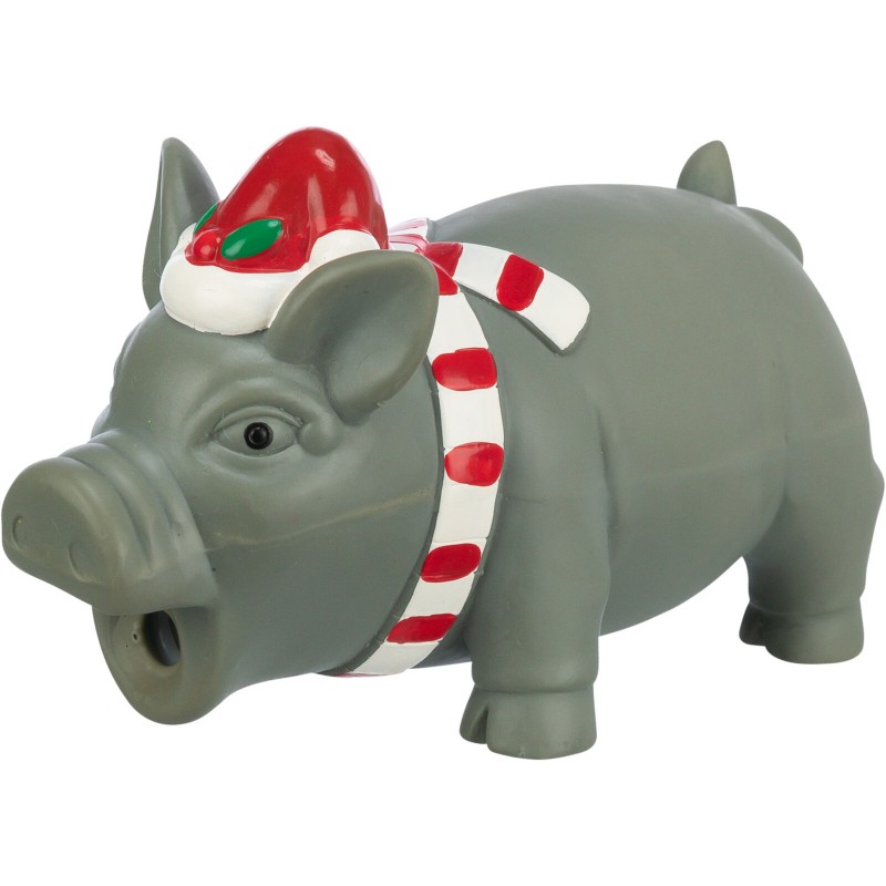 Xmas Cochon en latex 16cm - Trixie