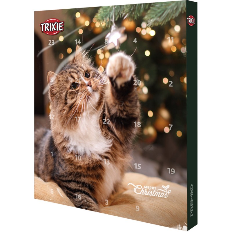 Xmas Calendrier de l'Avent PREMIO Chat 30x34x3,5cm - Trixie