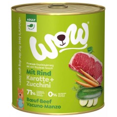 Adult Boeuf avec carottes et à la courgette 800gr - WOW à 4,99 € - WOW - WOWA00800BE - WOW