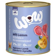 Adult Agneau avec citrouille et aux orties 800gr - WOW à 4,99 € - WOW - WOWA00800LA - WOW