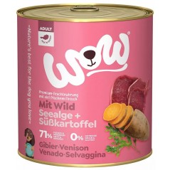 Adult Gibier aux algues marines et à la patate douce 800gr - WOW WOWA00800VE WOW 4,99 € Ornibird