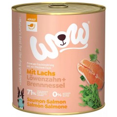 Adult Saumon avec pissenlit et aux orties 800gr - WOW WOWA00800SA WOW 4,99 € Ornibird