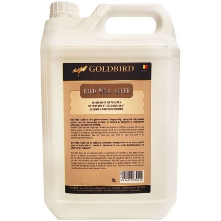 Birds Well Super, détergent et désinfectant 5L - Goldbird 83021 Goldbird 43,60 € Ornibird