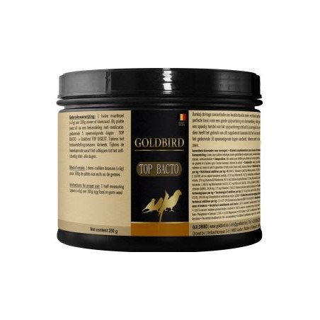 Top Bacto 250gr - Goldbird à 14,80 € - Goldbird - 83001 - Mineraux