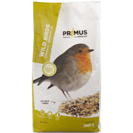 Mélange Oiseaux du Ciel 3kg Primus à 8,00 € - Kinlys - 12192 - Kinlys