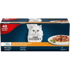 Perle - Les filettines en sauce 40x85gr - Gourmet 12497461 Purina 28,30 € Ornibird