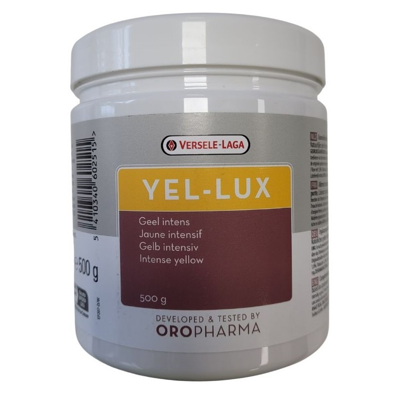 Oropharma Yel-Lux 500gr - Colorant jaune naturel à base de luteïne - oiseaux