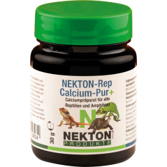 Nekton-Rep-Calcium-Pur+ 30gr - Convient aux reptiles et aux amphibiens - Nekton à 4,95 € - Nekton - 228035 - Autres Animaux