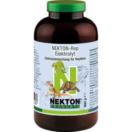 Nekton-Rep Électrolyte 800gr - Électolytes pour reptiles - Nekton à 38,50 € - Nekton - 219800 - Vitamines et suppléments