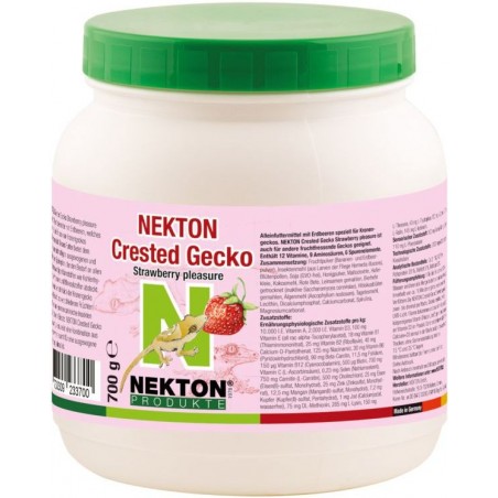 Nekton-Crested Gecko Plaisir aux fraises 700gr - Nekton à 55,95 € - Nekton - 233700 - Lézards