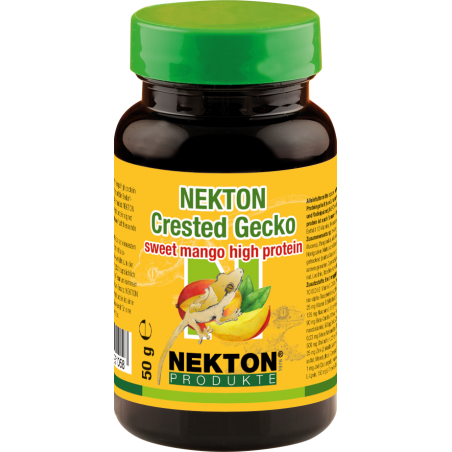 Nekton Crested Gecko mangue 50gr - Aliment complet sucrée hyperprotéiné - Nekton à 10,95 € - Nekton - 231050 - Vitamines et s...