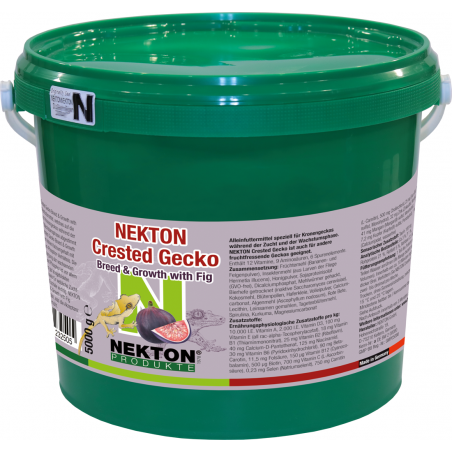 Nekton-Crested Gecko Breed & Growth avec figue 5kg - Nekton à 219,50 € - Nekton - 2325000 - Vitamines et suppléments