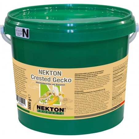 Nekton-Crested-Gecko 5kg - Aliment Complet Saveur Banane - Nekton à 219,50 € - Nekton - 2305000 - Vitamines et suppléments