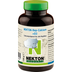 Nekton-Rep-Calcium+D3 130gr - Préparation à base de calcium extrêmement efficace - Nekton à 10,95 € - Nekton - 224130 - Vitam...