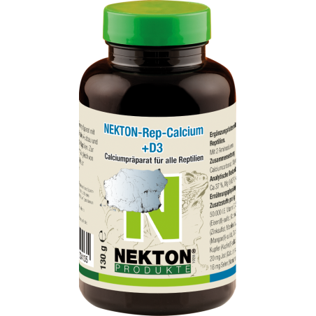 Nekton-Rep-Calcium+D3 130gr - Préparation à base de calcium extrêmement efficace - Nekton 224130 Nekton 10,95 € Ornibird