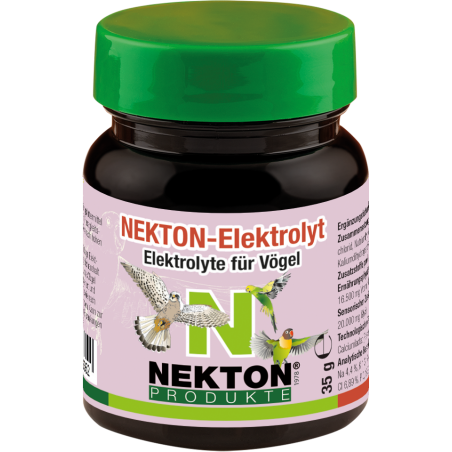 NEKTON-Électrolyte 35gr - Électrolyte pour oiseaux - Nekton à 6,50 € - Nekton - 216035 - Nekton