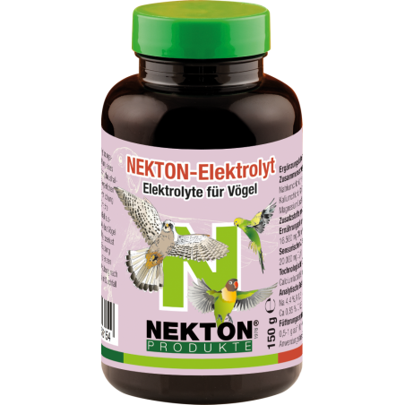 NEKTON-Électrolyte 150gr - Électrolyte pour oiseaux - Nekton à 13,50 € - Nekton - 216150 - Nekton