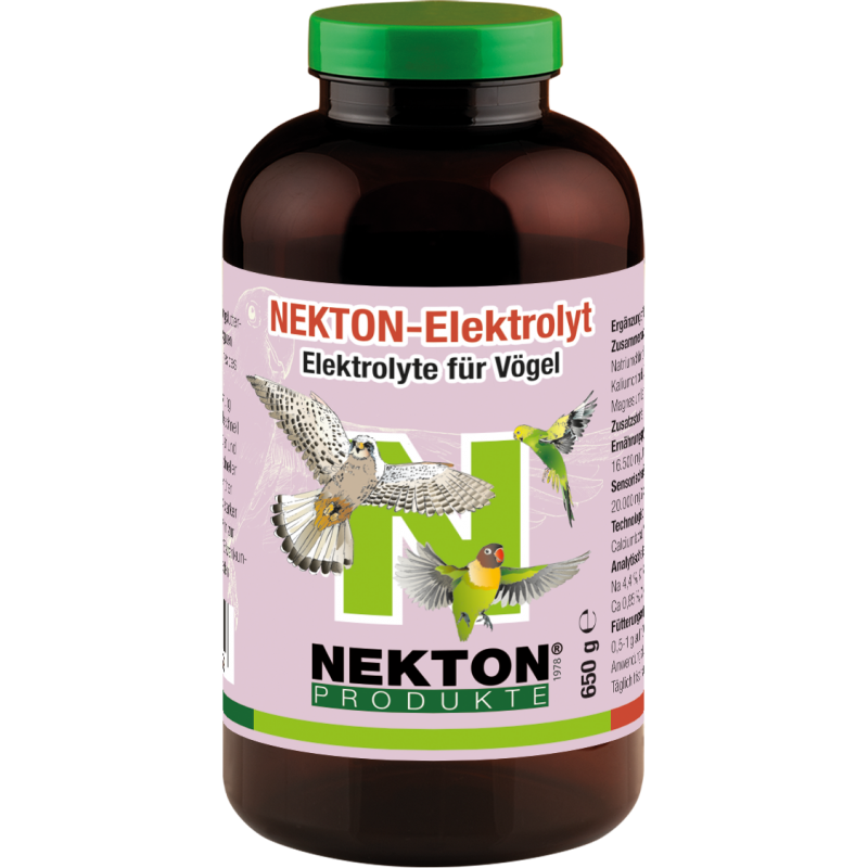 NEKTON-Électrolyte 650gr - Électrolyte pour oiseaux - Nekton