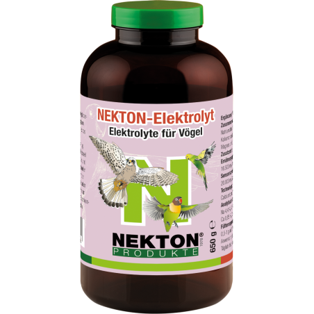 NEKTON-Électrolyte 650gr - Électrolyte pour oiseaux - Nekton