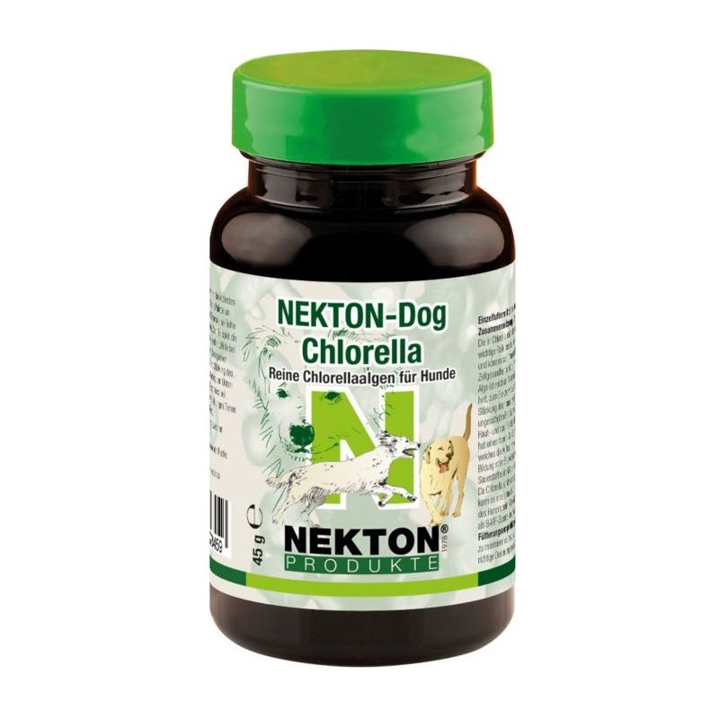 NEKTON Chien Chlorelle 45gr - Algues chlorelles pures pour chiens - Nekton