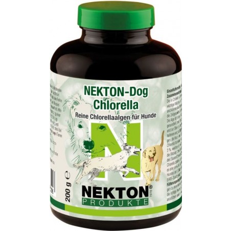 NEKTON Chien Chlorelle 200gr - Algues chlorelles pures pour chiens - Nekton à 25,95 € - Nekton - 278200 - Autres, vitamines e...