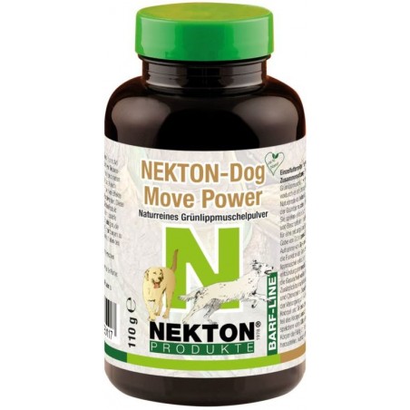 NEKTON Chien Move Power 110gr - Poudre naturelle de moules vertes pour chiens - Nekton à 19,50 € - Nekton - 280110 - Autres, ...