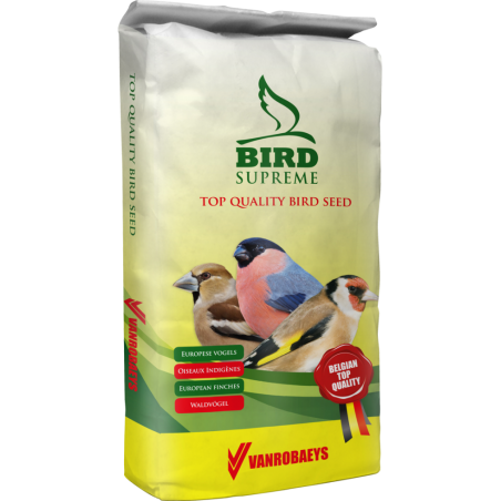 Bouvreuils Excellent 15kg - Bird Supreme à 33,50 € - Bird Supreme - 174689 - Indigènes