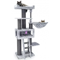 Parklane 175 Grey 58×45×175cm - Petrebels à 328,95 € -  - 4094431361 - Arbre à chat & griffoir