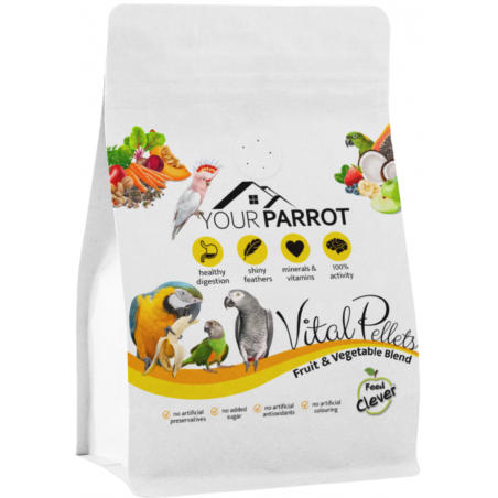 Mélange de fruits & légumes Vital Pellets 10kg - Your Parrot à 69,15 € - Your Parrot - 117302 - Perroquets