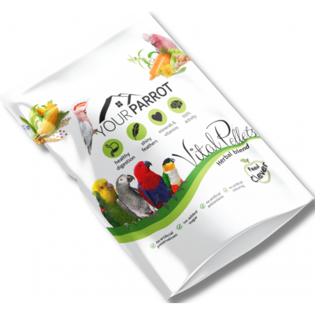 Mélange d'herbes Vital Pellets 900gr - Your Parrot à 11,25 € - Your Parrot - 127300 - Perroquets