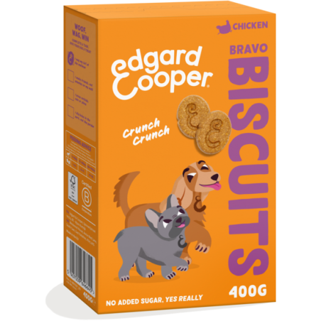 Biscuit Poulet 400gr - Edgard & Cooper à 7,00 € - Edgard & Cooper - 46904 - Edgard & Cooper