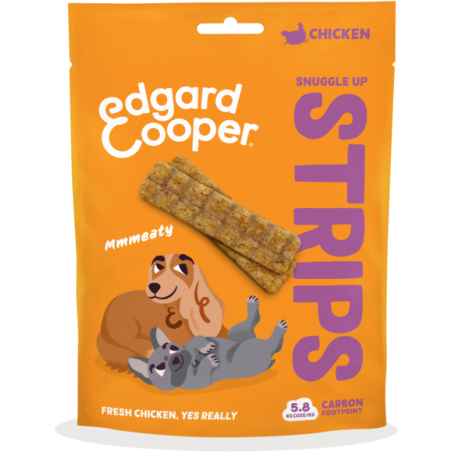 Strips Poulet 75gr - Edgard & Cooper