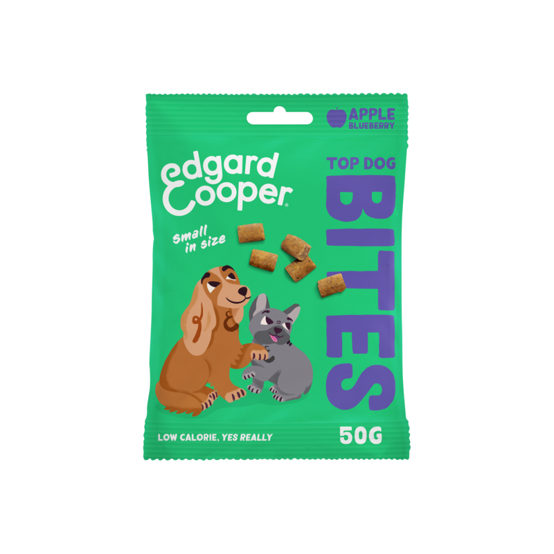 Bites Pomme et Myrtille 50gr - Edgard & Cooper