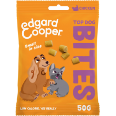 Bites Poulet 50gr - Edgard & Cooper à 3,60 € - Edgard & Cooper - 46805 - Edgard & Cooper