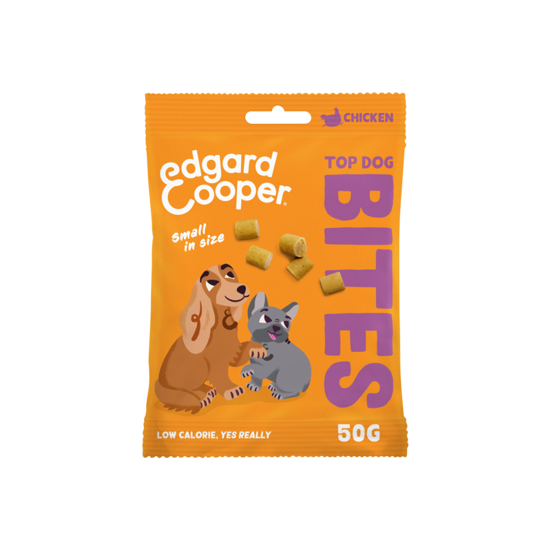 Bites Poulet 50gr - Edgard & Cooper