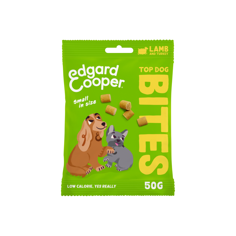 Bites Agneau et Dinde 50gr - Edgard & Cooper