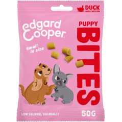 Bites Canard et Poulet 50gr - Edgard & Cooper à 3,60 € - Edgard & Cooper - 46539 - Edgard & Cooper