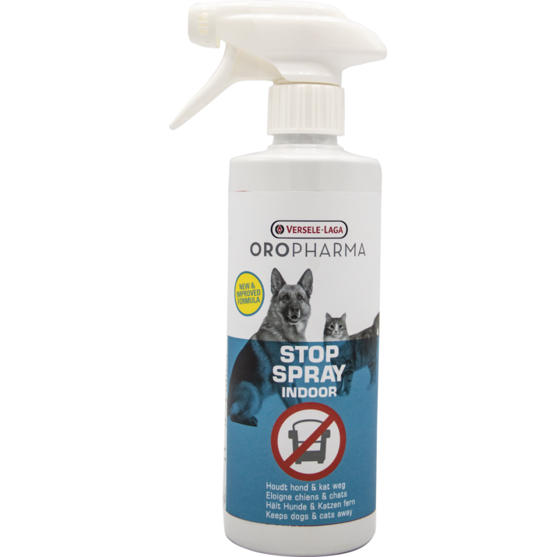 Stop Indor 500ml - Spray pour eloigner les chiens et chats - Oropharma