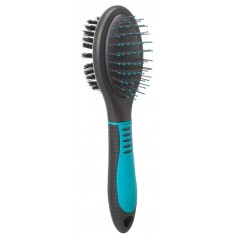 Brosse double poils en nylon et poils en métal avec pointes 5x19cm - Trixie 24151 Trixie 10,00 € Ornibird