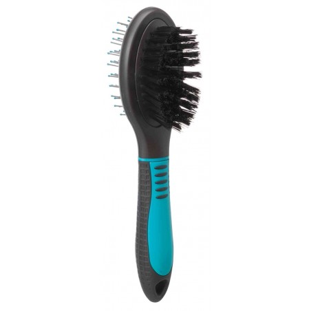 Brosse double poils en nylon et poils en métal avec pointes 6x23cm - Trixie 24152 Trixie 13,00 € Ornibird