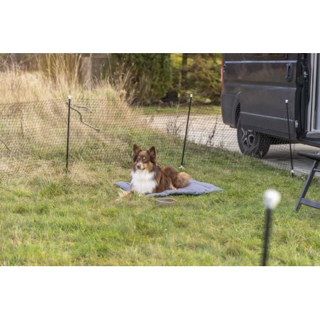 Clôture mobile pour chiens 15m - Trixie à 69,95 € - Trixie - 39539 - Camping