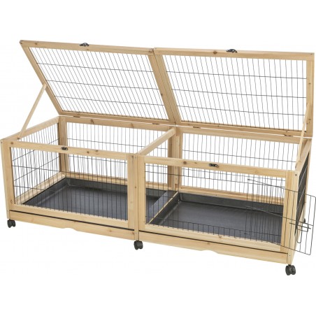 Enclos (cochons d'inde, lapins, ...) 150x50x60cm - Trixie à 199,00 € - Trixie - 62487 - Cages d'intérieur