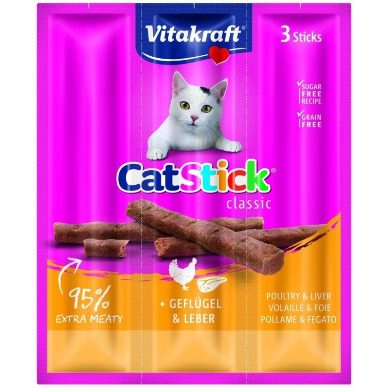 CatStick Classic Volaille & Foie 3x - Vitakraft