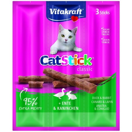 CatStick Classic Canard & Lapin 3x - Vitakraft